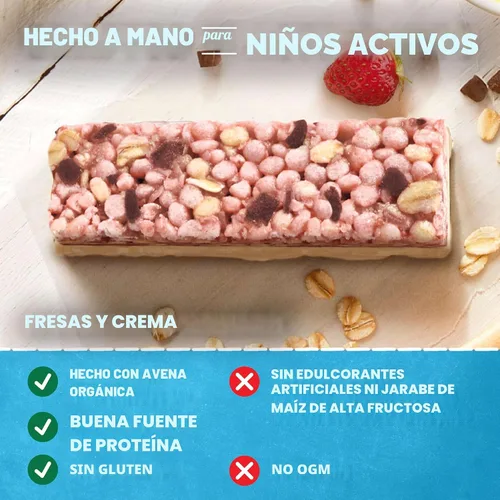 Vista 5 de Barras de aperitivos crujientes Zbar Protein Strawberries 'N Creme