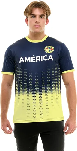 Vista 2 de Icon Sports Officially Licensed Club América Game Day Shirt - Unisex Adult