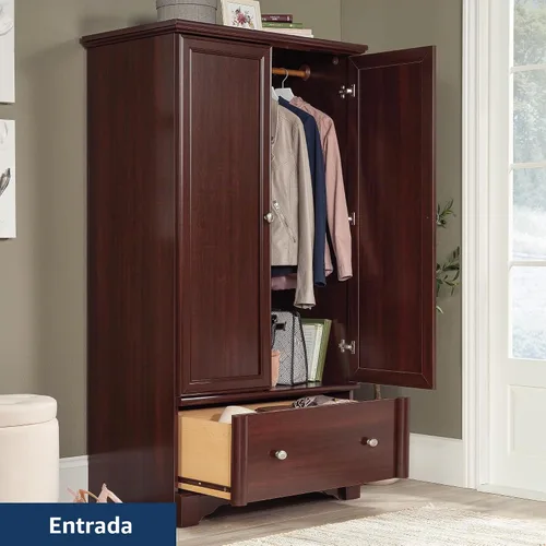 Vista 6 de Sauder Palladia Armario, acabado en cerezo selecto