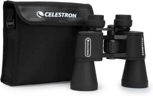 Vista 6 de Celestron - Binoculares de astronomía Cometron 7x50 - Nivel básico para observación de estrellas y observación de cometas - Objetivos grandes