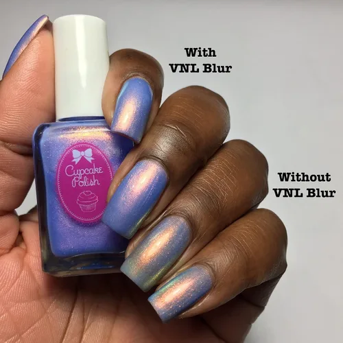 Vista 4 de Cupcake Polish VNL Blur #1 (fair) - Esmalte de uñas visible con base neutra