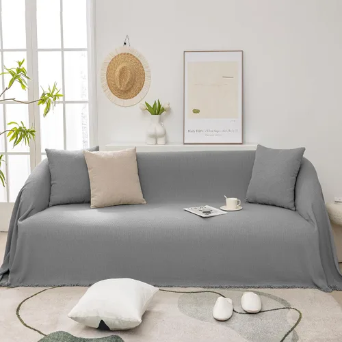 Vista 12 de Funda para Sillón de Sofá de Chenilla Lavable Protector de Muebles Funda para Sofá Reclinable de 1 Pieza Cojín Resistente a Manchas Funda para Silla