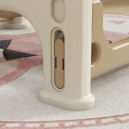 Vista 9 de Qaba Caballo Mecedor 5 en 1 para Niños Pequeños, Juguete Mecedor con Resorte para Niños, Carrito de Empuje de Bicicleta de Equilibrio con Base