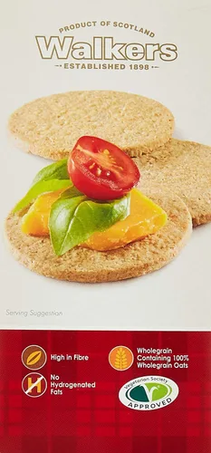 Vista 5 de Walker's Shortbread - Galletas de avena tradicionales de las tierras altas, galletas escocesas, caja de 9.9 onzas