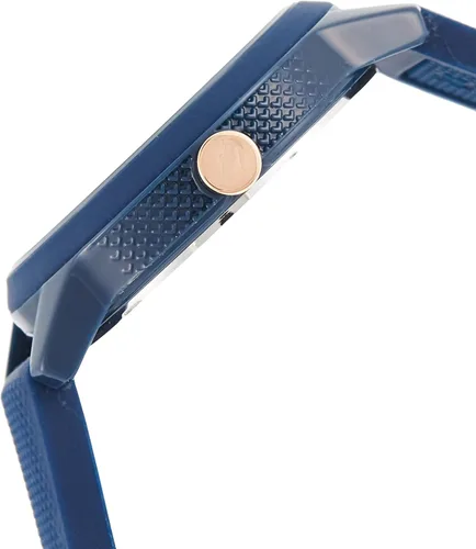 Vista 3 de Lacoste Reloj analógico de cuarzo clásico para mujer con correa de silicona 2001067, Azul