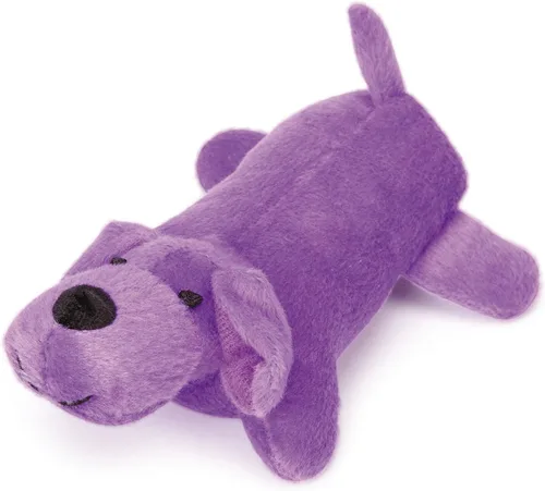 Vista 3 de Zanies Neon Lil' Yelper - Juguetes para perros, color azul, 5 pulgadas