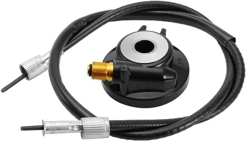 Vista 5 de KIMISS Engranaje de transmisión del velocímetro de 0.472 in con cable para piezas de scooter GY6 50cc 150cc