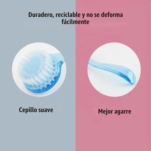 Vista 5 de Kit de suministros de baño, bañera y cepillo de limpieza Hedgehog