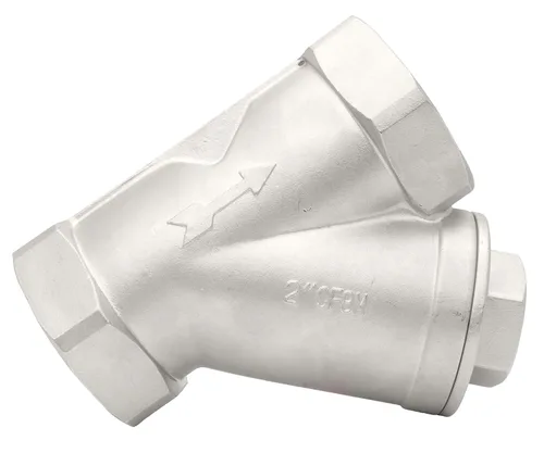 Vista 13 de Colador Y de Acero Inoxidable de 1/4" - 800WOG, FxF NPT