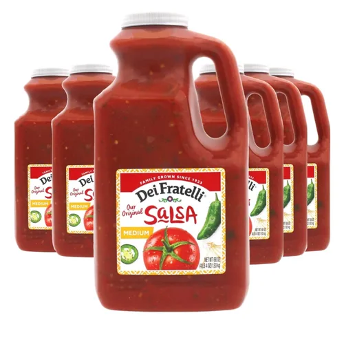 Vista 6 de Dei Fratelli - Our Original Salsa Medium - Jarra de 68 oz - Paquete de 2