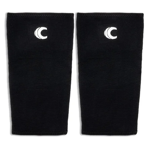 Vista 4 de Cannon Sports Codera de compresión para tendinitis, codo de tenista, juego de 2 unidades (negro, pequeño)