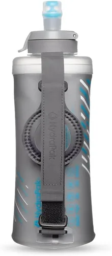 Vista 9 de HydraPak SkyFlask Speed - Botella de agua plegable para correr (350 ml, 500 ml, 500 ml aislada) - Correa ajustable, ligera, tapa a prueba de derrames
