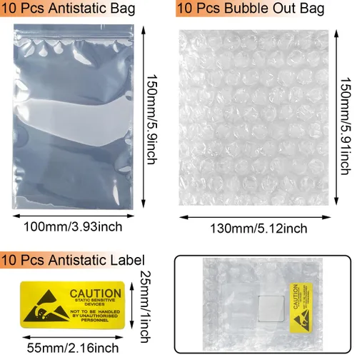 Vista 7 de Bandeja para CPU AMD, soporte de caja protectora de plástico para 938 939 940 AM4 AM3 AM2 FM1 FM2 APU FX, carcasa de plástico grueso, con 10 bolsas
