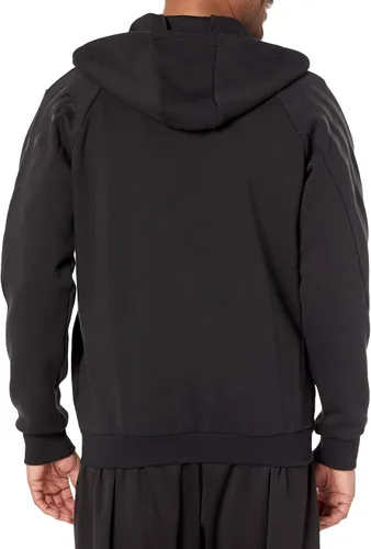 Vista 2 de adidas Sudadera con capucha Future Icon de 3 rayas con cremallera completa para hombre