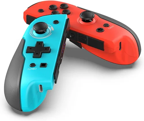 Vista 5 de COSARU Accesorios de juego PG-SW006 Controlador de juego. Compatible con Nintendo Switch Gamepad con Joystick inalámbrico desmontable Joy Con