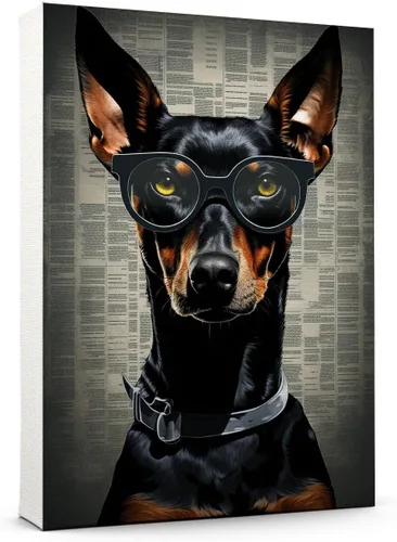 Vista 136 de Thuan Affenpinscher - Póster de lienzo con tus fotos, arte de pared para decoración del hogar, regalo conmemorativo para amantes de las mascotas