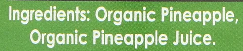 Vista 6 de Native Forest Rebanadas de piña orgánicas, 15 oz