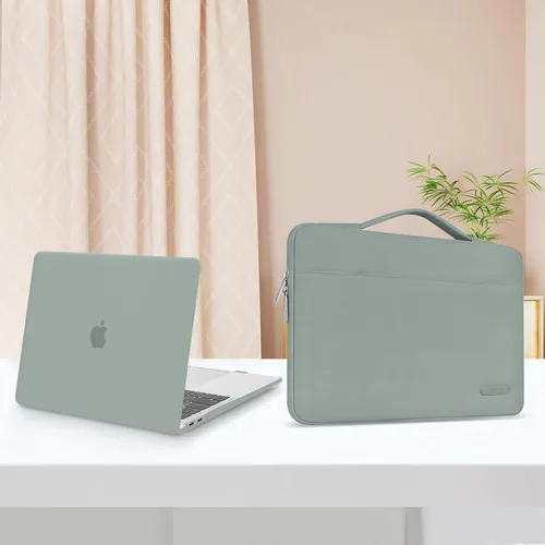Vista 6 de MOSISO Funda compatible con MacBook Air de 13 pulgadas, chip M1 2021, 2020, 2019, 2018, versión A2337, A2179, A1932, pantalla de retina, funda