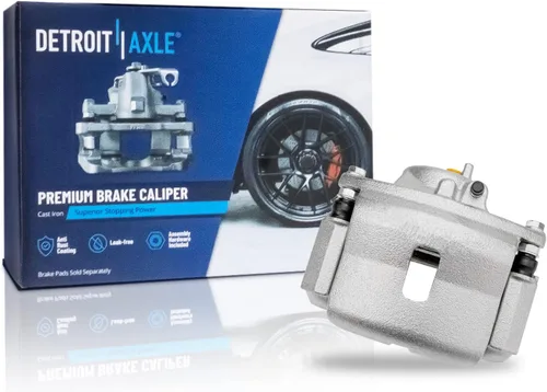 Vista 4 de Detroit Axle - Kit de freno delantero para Honda Odyssey 1999-2004 2001-2002 MDX Rotores de freno de disco Pinza de freno de disco con soporte