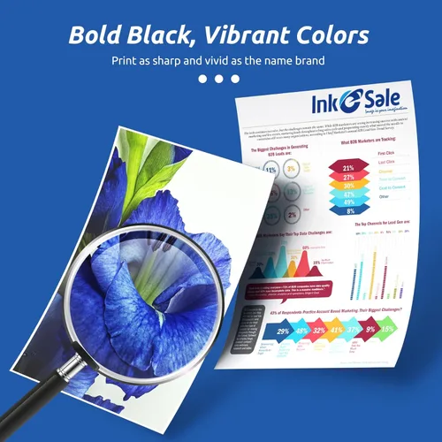 Vista 4 de INK E-SALE Cartucho de tóner remanufacturado de repuesto para HP 125A CB540A CB541A CB542A CB543A Canon 116 Toner 4 paquetes Set para impresora HP