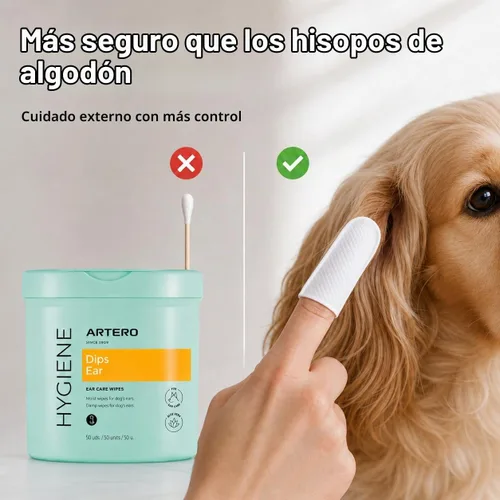 Vista 5 de ARTERO Toallitas desechables para limpieza de oídos