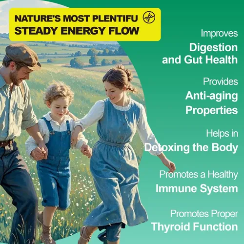 Vista 5 de Gummis de musgo marino con shilajit, ashwagandha y astaxantina, ricos en minerales y vitaminas para la inmunidad, salud intestinal y energía