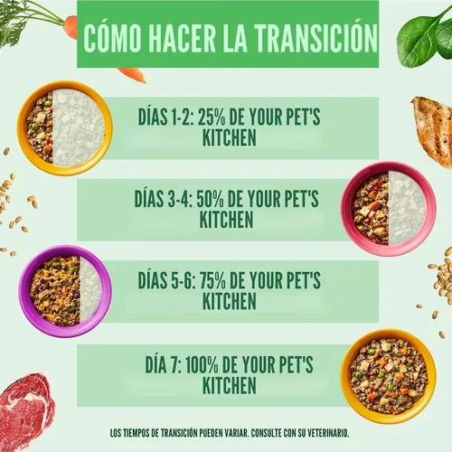 Vista 8 de YOUR PET'S KITCHEN - Mocasines de carne de res, verduras y cebada, 13.2 onzas (paquete de 6)