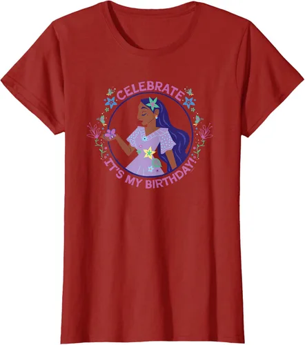 Vista 48 de Disney Encanto Isabela Madrigal It's My Birthday - Camiseta, Negro