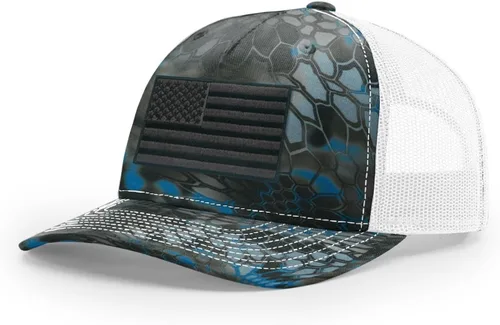Vista 138 de Joe's USA Richardson 112 - Gorras de camionero con parche gráfico personalizado - Gorras estructuradas de cinco y seis paneles Richardson Premium