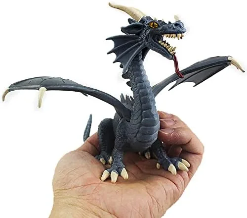 Vista 2 de Warmtree Figuras realistas de dragón volador de plástico de 6 pulgadas, regalos