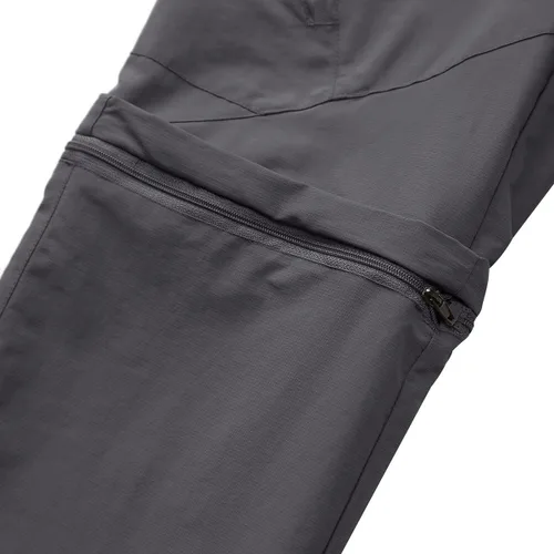 Vista 6 de Asfixiado Pantalones cargo para niños, casuales para exteriores, de secado rápido, impermeables, senderismo, escalada, convertibles