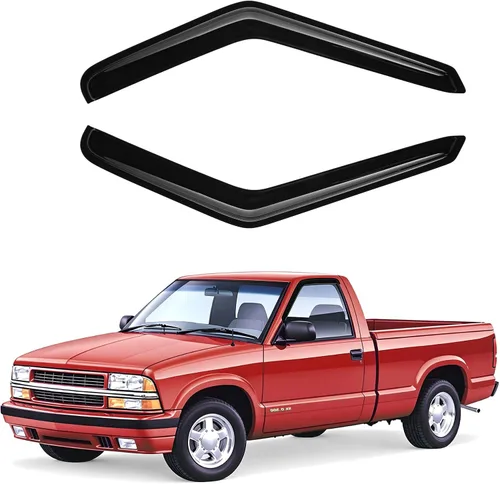 Vista 20 de Canvcle 4Runner - Protectores de lluvia – Viseras de ventana para Toyota 4Runner 2010-2024, deflectores de viento de ventana lateral con cinta