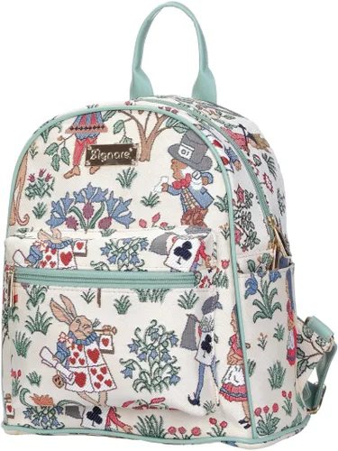Vista 2 de Signare Mochila tipo tapiz, mochila casual para mujer, Alice, Mochilas Daypack