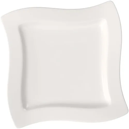Vista 8 de Villeroy & Boch New Wave - Plato llano, 10.5 pulgadas, color blanco