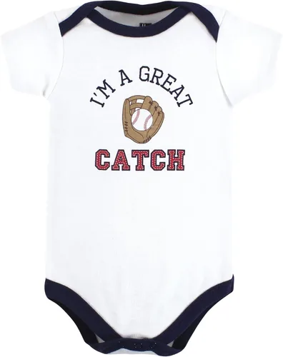 Vista 4 de Hudson Baby unisex-baby Cotton Bodysuits 7-pack