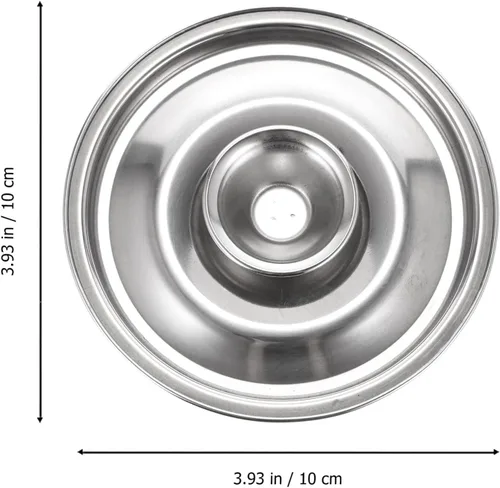 Vista 4 de DOITOOL - Cubierta para olla de condimento de acero inoxidable de 3.93 pulgadas, para uso en cocina, a prueba de explosiones, fácil de limpiar