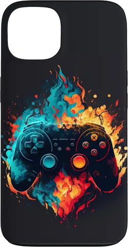 Vista 7 de Controlador de videojuegos para iPhone 16 Gamer para un divertido estuche para adolescentes y niñas