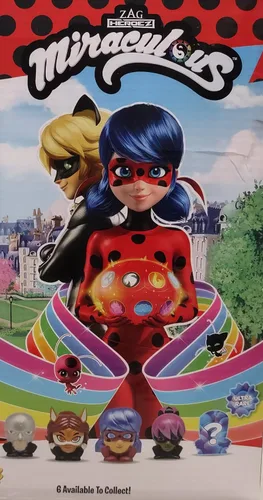 Vista 3 de Mash'Ems Miraculous - Serie 2 - Los estilos pueden variar el juego de 2 bolas ciegas