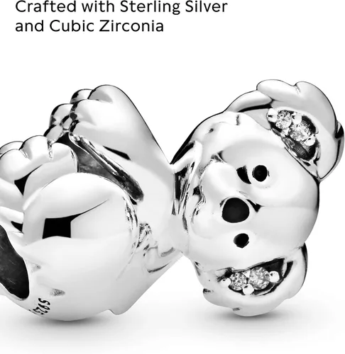 Vista 3 de PANDORA Jewelry Koala Cubic Zirconia Charm in Sterling Silver