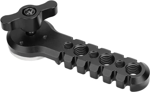 Vista 5 de CAMVATE Brazo de extensión roseta con tornillo de rosca M6 para equipo de jaula de cámara DSLR