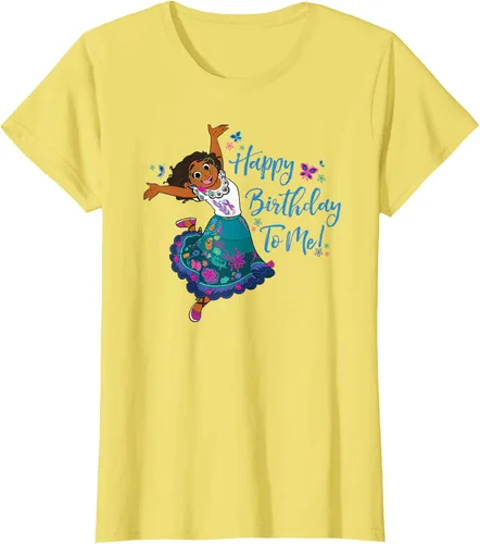 Vista 36 de Disney Camiseta Encanto Mirabel Madrigal ¡Feliz cumpleaños a mí! Negro