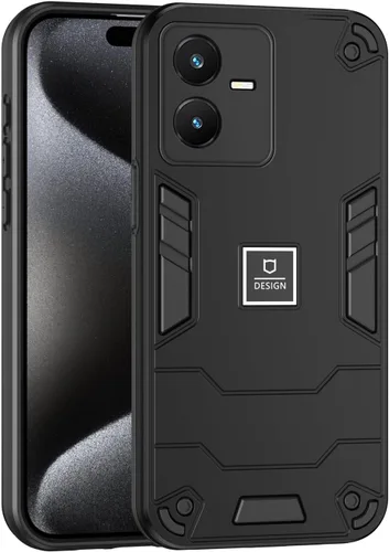 Vista 97 de Funda compatible con Redmi A1, compatible con Redmi A2 2 en 1 [PC dura + TPU], funda de teléfono negra