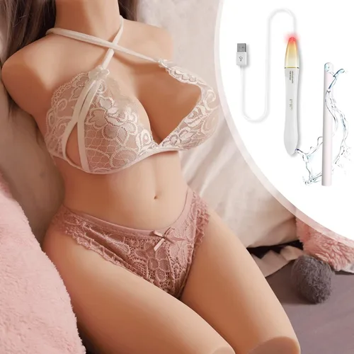 Vista 3 de Muñeca sexual de tamaño real de 22 libras para hombres, muñecas sexuales para hombres, masturbación masculina, torso sexual de tamaño completo
