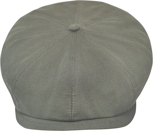 Vista 3 de Sterkowski Shelby Cap Gorra de periódico 100% algodón suavizado para hombre Sombrero de estilo pico de 8 paneles