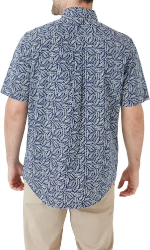 Vista 4 de Chaps Camisa para hombre - Camisa de manga corta con cuello abotonado (S-2XL)