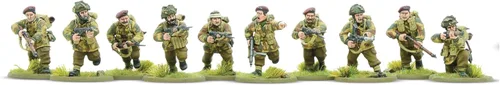 Vista 3 de Warlord Games Paracaidistas aliados aerotransportados británicos – Miniaturas de plástico a escala de 1.102 in para Bolt Action Miniaturas altamente