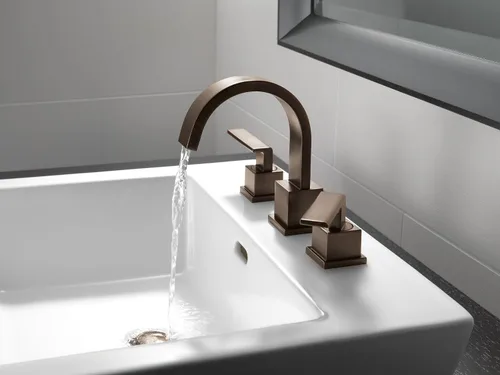 Vista 8 de Vero Llave de baño amplia con dos manijas, 3553LF-RB