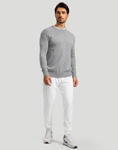 Vista 5 de G Gradual Pantalones deportivos para hombre con bolsillos con cremallera, elásticos, cónicos, pantalones deportivos para hombre, entrenamiento