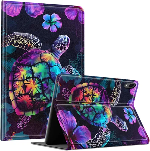 Vista 146 de Slim Case for Samsung Galaxy Tab S10 Lite / S10 FE / S9 FE 10.9" & Galaxy Tab S9 11", Multi-Angle Stand PU Leather Smart Folio Cover with Soft TPU