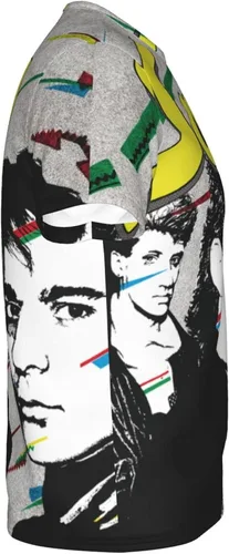 Vista 4 de Soda Stereo Soda Stereo T Shirt Man's Summer Tee Casual Short Sleeve 3D Print Shirts